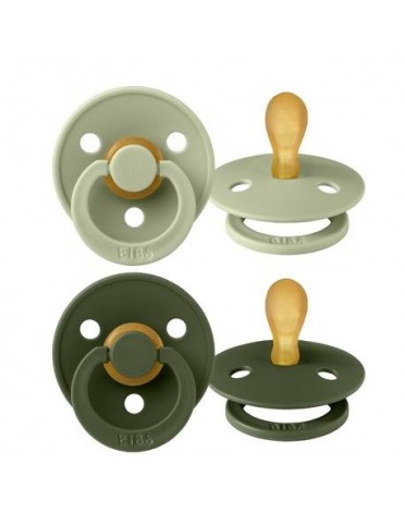 BIBS Colour 2er Pack,  Gr. 1 (0-6 Mon.), Symmetrisch - Latex