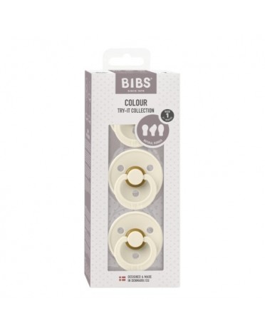 BIBS Try-It Colour - 3er-Pack, Gr. 1 (0-6 Mon)