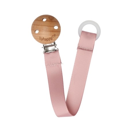 Byhappyme, 2er pack, Schnullerkette mit Clip