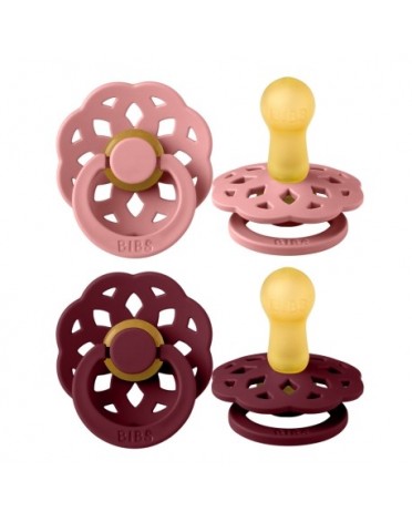 BIBS Boheme - 2er Pack,  Gr. 2 (6+ Mon.), Rund - Latex