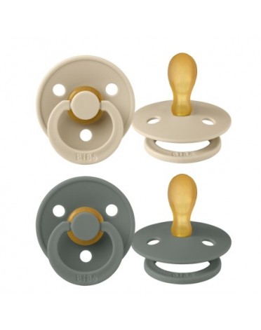 BIBS Colour 2er Pack, Gr. 2 (6+ Mon.), Symmetrisch - Latex
