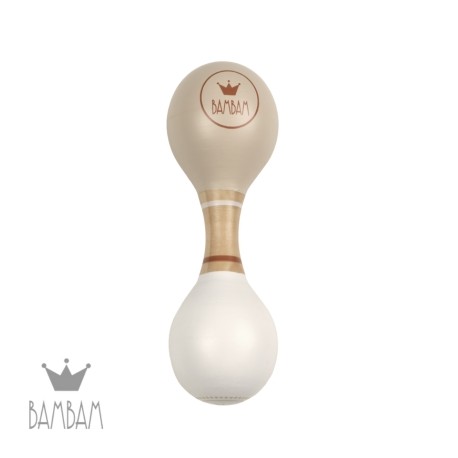 BAMBAM Maracas Rassel, Beige