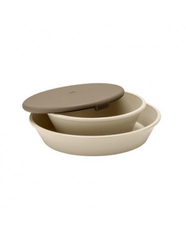 BIBS MINI MEAL, Essgeschirr, Teller-Set, 3 Teile