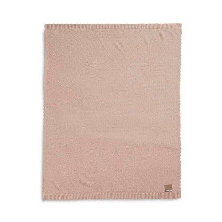 Elodie, Strickdecke, Blushing Pink