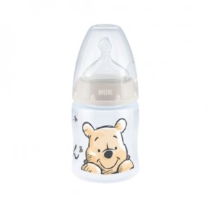 NUK  First Choice, Disney, Babyflasche, Beige, 0-6 Mon.