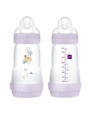 MAM,  Easy Start Anti-Colic, 260 ml., Pink