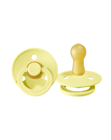 BIBS Colour - 2-pak,  Str. 2 (6+ mdr.),  Rund - Latex