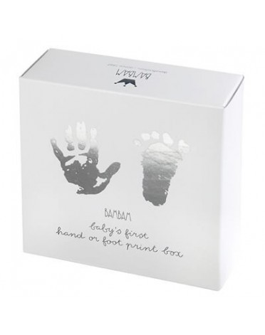 BAMBAM, Gipssæt,  Baby's første hånd- og fodaftryk
