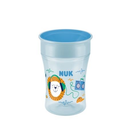 NUK  Magic Cup - kop, Drikkekop, Blå,  8+m