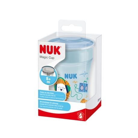 NUK  Magic Cup - kop, Drikkekop, Blå,  8+m