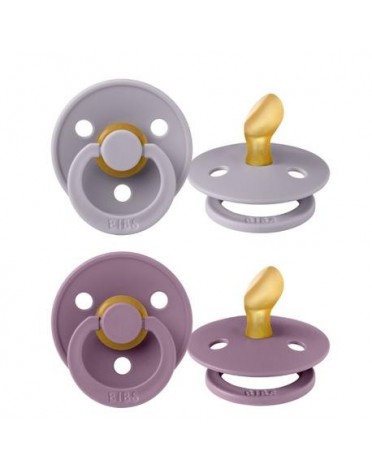BIBS Colour - 2-pak,  Str. 1 (0-6 mdr.), Anatomisk - Latex