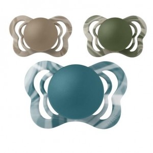Bibs Couture Tie Dye,  Str. 1 (0-6 mdr.), Anatomisk - Latex