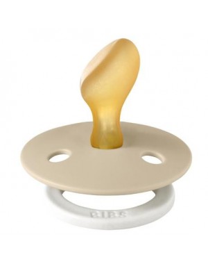 BIBS Colour Night, Str. 2 (6+ mdr.) , Anatomisk - Latex, Sutter med navn