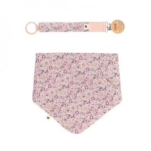 BIBS X LIBERTY, Bandana Bib og suttesnor 2-pak