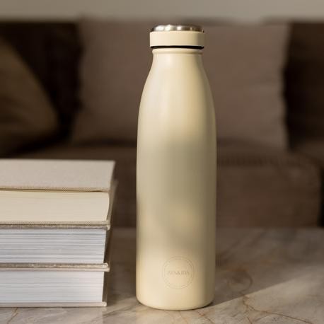 Aya&Ida, Drinking Bottle, Drikkeflaske med låg, 500 ml, Eucalyptus
