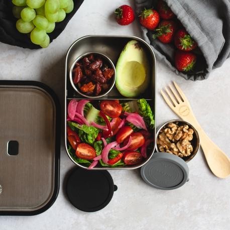 Aya&Ida, Lunchbox 1000 ml, Matte Black