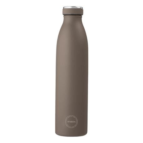 Aya&Ida, Drinking Bottle, Drikkeflaske med låg, 1000 ml, Driftwood