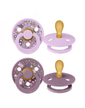 BIBS X LIBERTY, Colour 2-pak, Str. 1 (0-6 mdr.), Symmetrisk - Latex