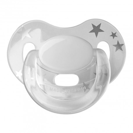 MAXIBABY, Str. 2 (6+ mdr.), Symmetrisk - Silikone, Sutter med navn