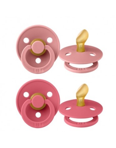 BIBS Colour - 2-pak,  Str. 1 (0-6 mdr.), Anatomisk - Latex