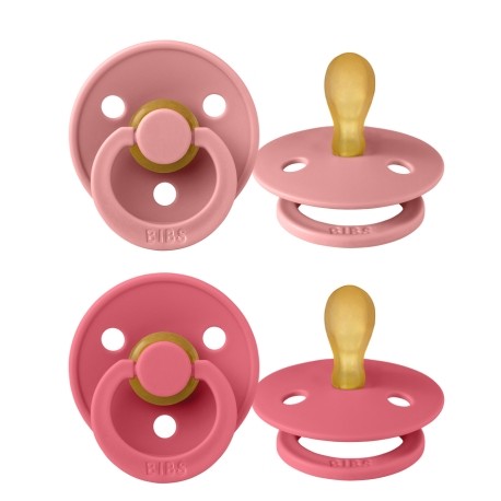 BIBS Colour - 2-pak,  Str. 1 (0-6 mdr.), Symmetrisk - Latex