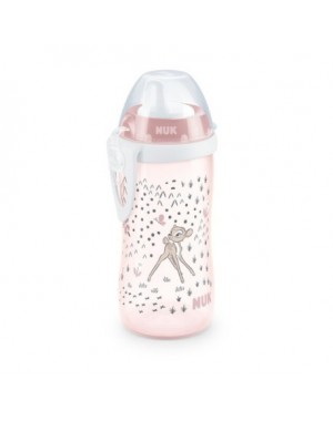 NUK Kiddy Cup, Drikkeflaske, Bambi, 12+m