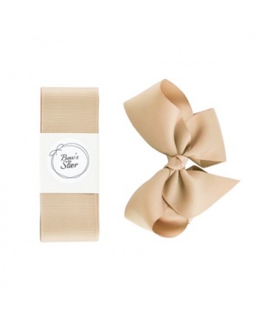 BOW’S BY STÆR,  Dåbsbånd, Beige