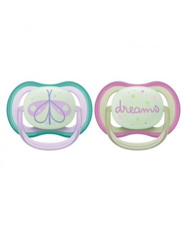 PHILIPS AVENT Ultra Air Night, Str. 1 (0-6 mdr.), Symmetrisk - Silikone