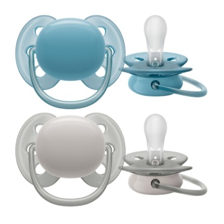 PHILIPS AVENT Ultra Soft, Str 2 (6-18 mdr.), Symmetrisk - Silikone