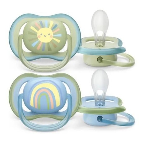 PHILIPS AVENT Ultra Air, Str. 1 (0-6 mdr.), Symmetrisk - Silikone