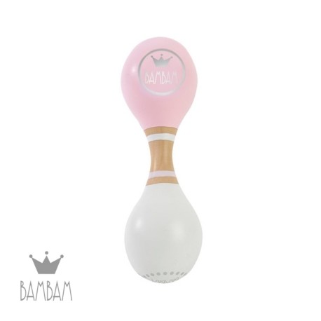 BAMBAM Maracas Rangle, Pink