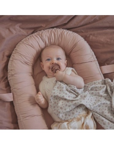 Elodie, Sut 3+ mdr., Soft Terracotta, Rund - Silikone