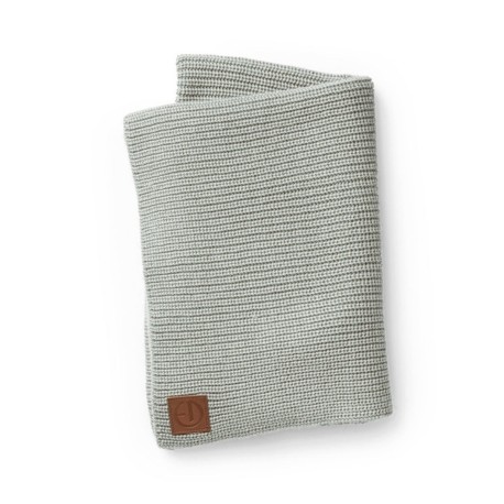 Elodie, Strikket tæppe, Mineral Green