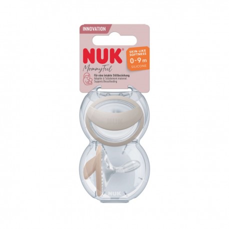 NUK sut, Mommy feel, Grå/beige