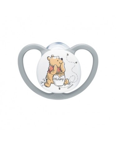 NUK Space Disney, Str. 2 (6-18 mdr.), Anatomisk - Silikone, 2-pak