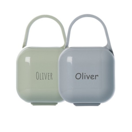 Kubik Sutteboks med navn, 2-pack, Findes i flere farver