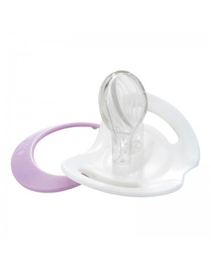NUK Genius, Str. 2 (6+ mdr.), Anatomisk - Silikone, Sutter med navn