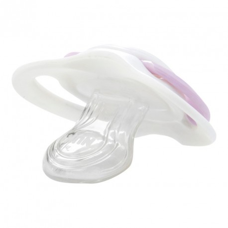 NUK Genius, Str. 2 (6+ mdr.), Anatomisk - Silikone, Sutter med navn
