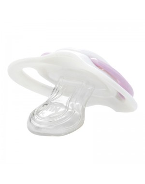 NUK Genius, Str. 2 (6+ mdr.), Anatomisk - Silikone, Sutter med navn