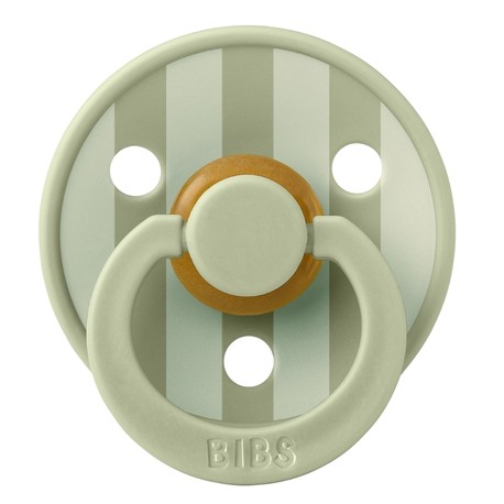 BIBS Studio Line - 2-pak,  Str. 2 (6+ mdr.), Rund - Latex,