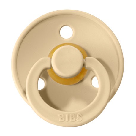 BIBS Colour - 2-pak,  Str. 1 (0-6 mdr.), Rund - Latex,