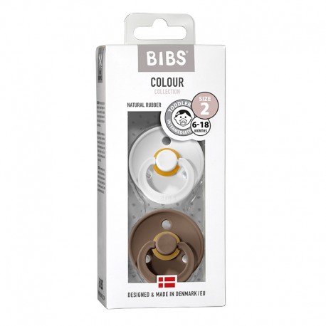 BIBS Colour – 2 kpl, Koko 2 (6+ kk), Pyöreä – Lateksi