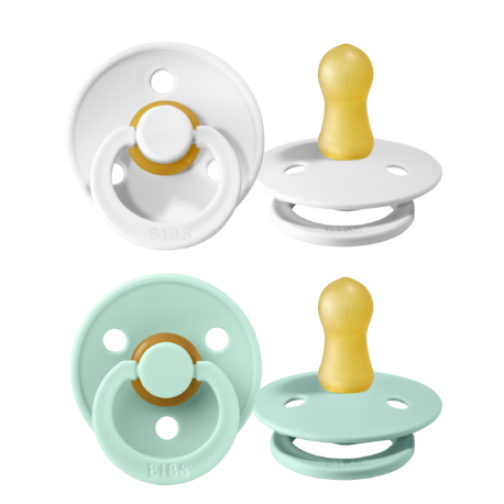 BIBS Colour – 2 kpl, Koko 1 (0–6 kk), Pyöreä – Lateksi