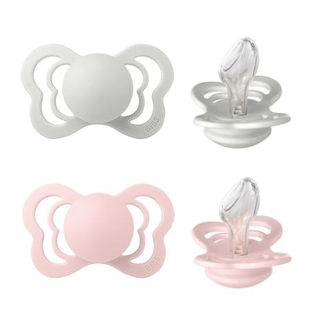 BIBS Couture – 2 kpl, Koko 2 (yli 6 kk), Anatominen – Silikoni