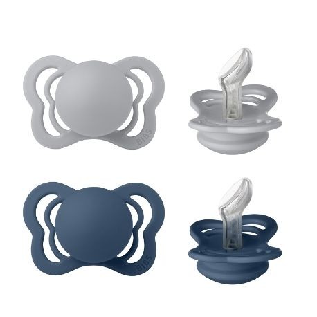 BIBS Couture – 2 kpl, Koko 1 (0-6 kk), Anatominen – Silikoni