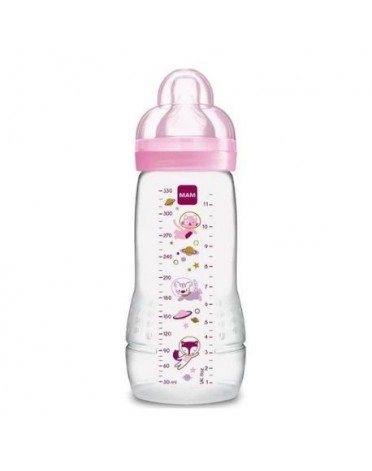 MAM, Easy Active Baby Bottle -tuttipullo, 330 ml, Pink