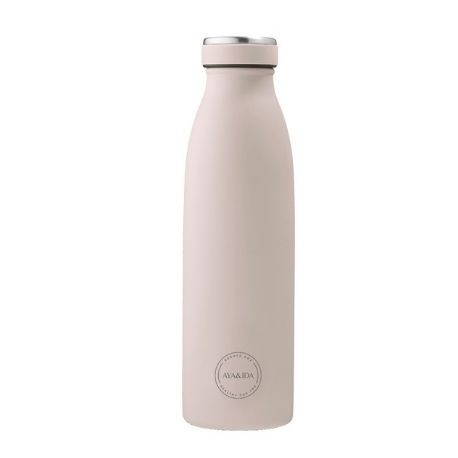 AYA&IDA, Drinking Bottle, Juomapullo kierrekorkilla, 500 ml, Soft Rose