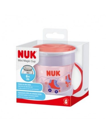 NUK  Mini Magic Cup, Muki, Vaaleanvioletti,  Yli 6 kk