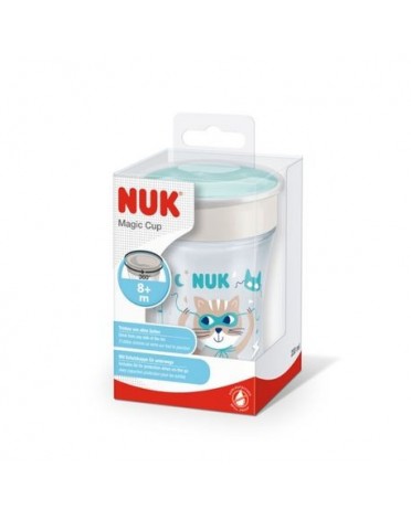 NUK  Magic Cup -muki, Muki, Valkoinen, Yli 8 kk