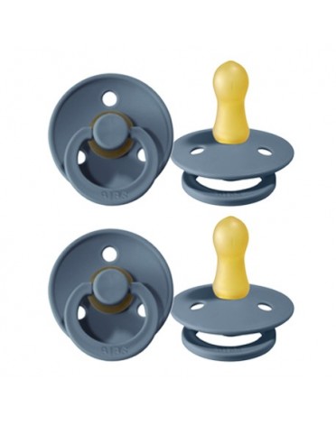 BIBS Colour – 2 kpl, Koko 1 (0–6 kk), Pyöreä – Lateksi